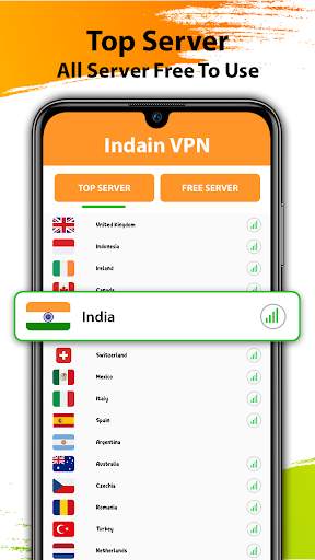 Indian vpn master : super vpn proxy master screenshot 1