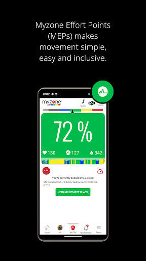 Myzone screenshot 2