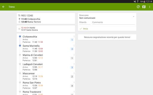Train Timetable Italy screenshot 11