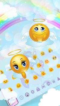 Cute Unicorn Keyboard Theme screenshot 3