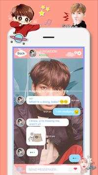 BTS Video Call & Messenger - Chat With BTS Idols screenshot 2