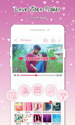 Love Video Maker With Music screenshot 3
