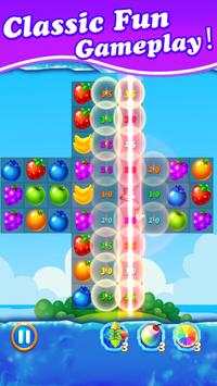 Sweet Fruit Candy Story - Pop Soda Match 3 Game screenshot 1