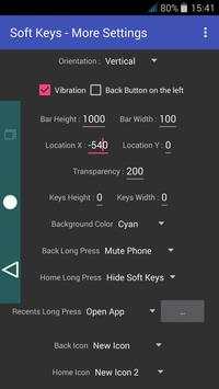 Soft Keys - More Settings screenshot 3