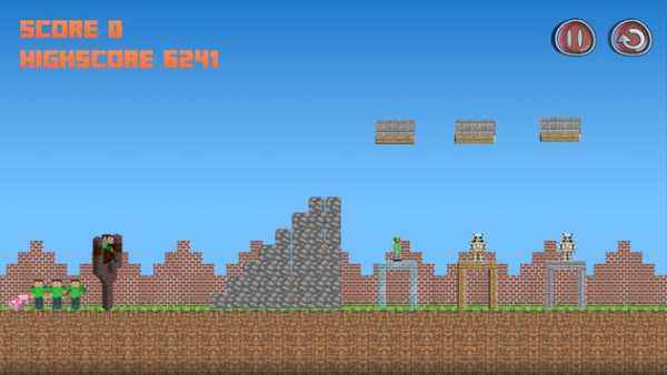 Angry Herobrine MultiCraft FREE स्क्रीनशॉट 5