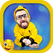 Funny Photo Montage Suit icon