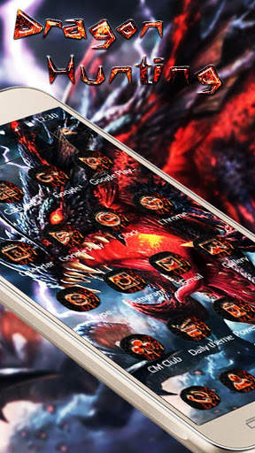 Dragon Roar Lightning Theme screenshot 3