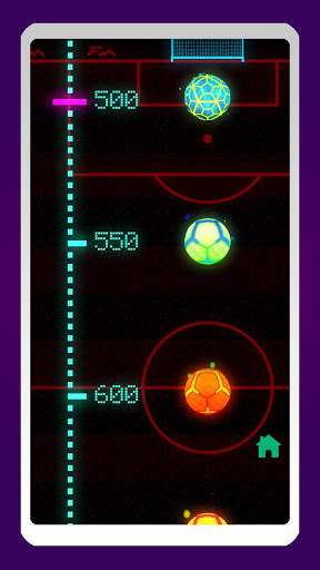 Neon Flick Soccer - Free Kick Game screenshot 4