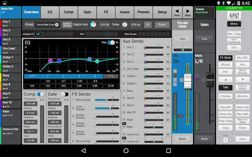 TouchMix-30 Control 5 تصوير الشاشة