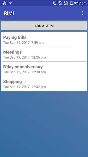 RIMI-more than a reminder screenshot 1
