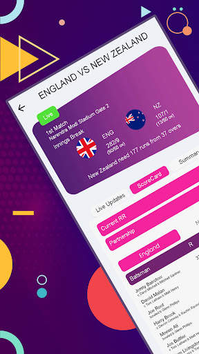 Live Cricket Score App 2023 screenshot 1