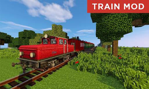 Mod about trains in Minecraft screenshot 2
