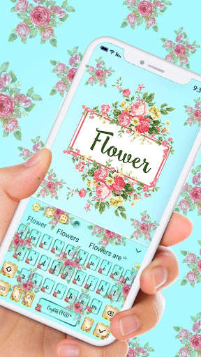 Pastel Flower Keyboard screenshot 1