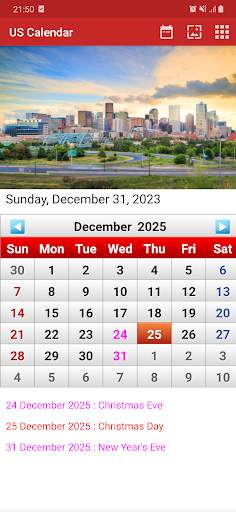 US Calendar 2024 screenshot 7