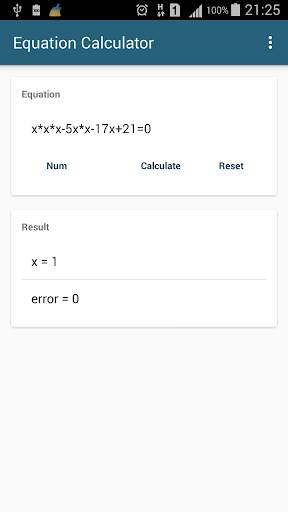 Algebra Equation Calculator screenshot 5