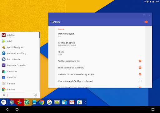 Taskbar скриншот 3