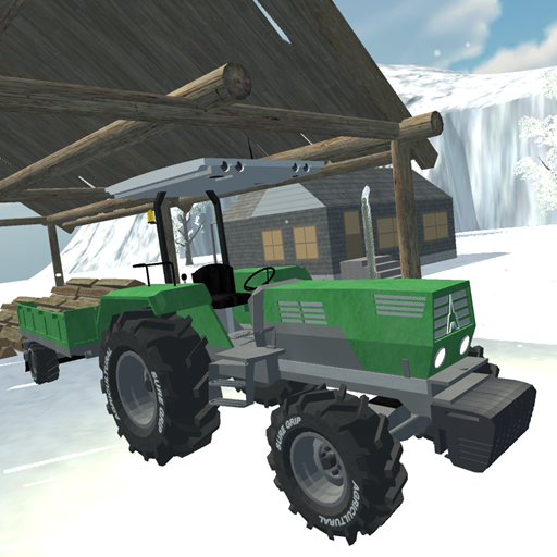 Tractor Driver Snowy Roads icon