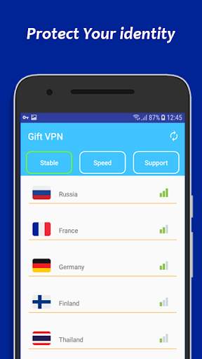 FREE VPN - Unlimited and Fast VPN स्क्रीनशॉट 1