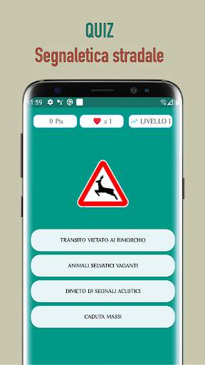 Segnaletica stradale GIOCO: Quiz patente screenshot 8
