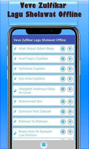 Veve Zulfikar Islamic Song Sholawat screenshot 2