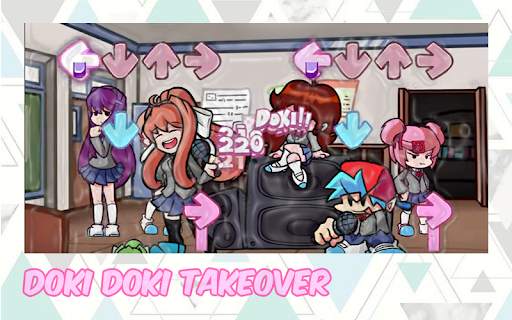 Doki Doki Takeover Mod screenshot 1