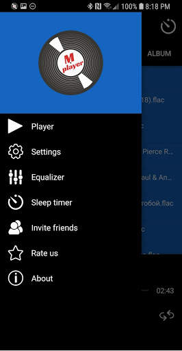 M Player screenshot 1