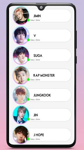 BTS Video Call and Chat Simulator, for K-pop screenshot 6