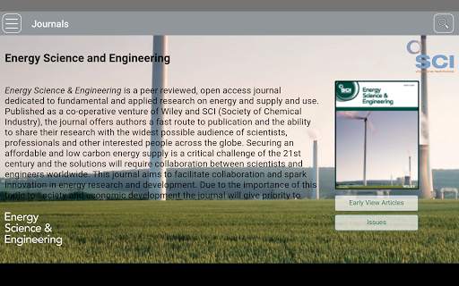 Energy Science and Engineering screenshot 5