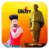 Statue Of Unity Photo Frame icon