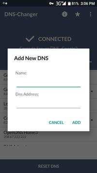 DNS - (no root 3G/4G/WiFi) screenshot 3