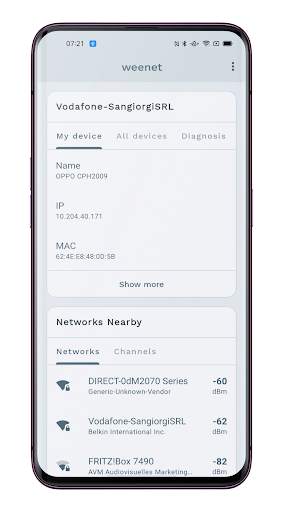 WeeNet - Network Utility Suite screenshot 1