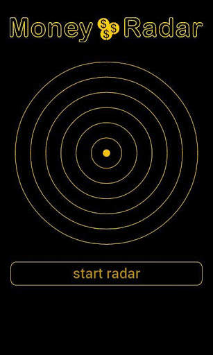 Money Radar Detector Simulated screenshot 1