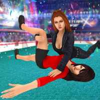 Superstar World Women Wrestling Championship 2020 logo