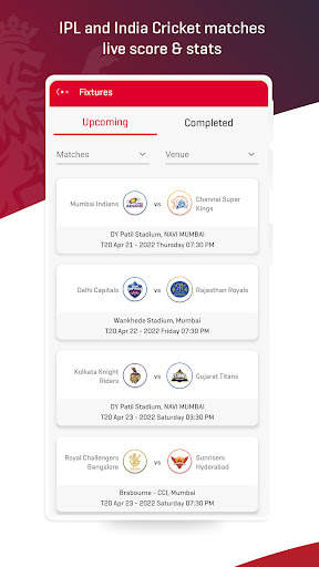 RCB Official- Live IPL Cricket screenshot 8