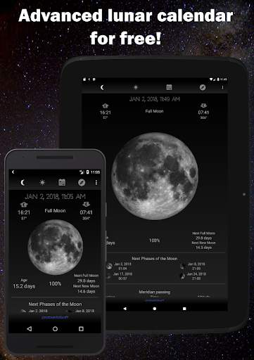 Moon Phase Calendar скриншот 7