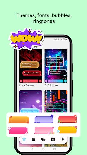 Color Messenger: Messages, SMS screenshot 3