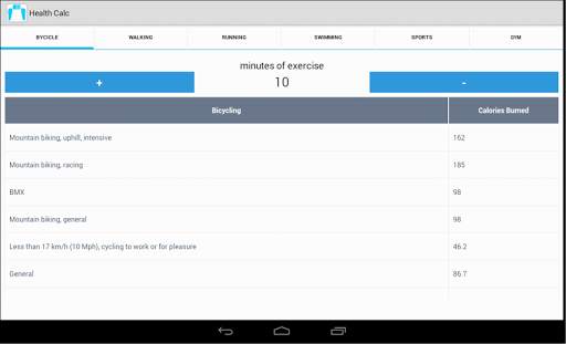Health Calc screenshot 12