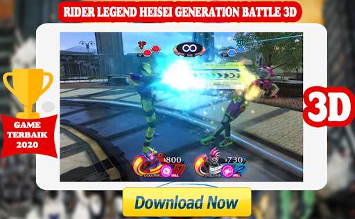 Rider Legend Ex Aid Vs Build Generation Battle 3D screenshot 3