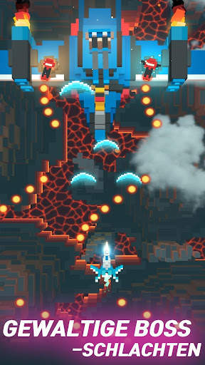 Sky Wings:Pixel-Kampfschiff 3D screenshot 2