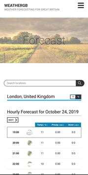 WeatherGB screenshot 1