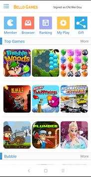 Bello Online Games Box - 200  online games screenshot 1