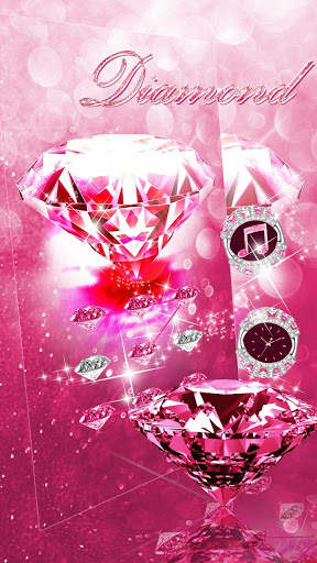 Pink Diamond Theme Wallpaper screenshot 5