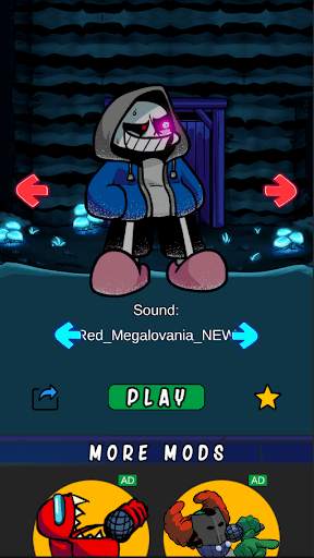 FNF Dusttale Mod Test screenshot 1