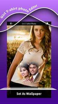 Girl T Shirt Photo Editor screenshot 5