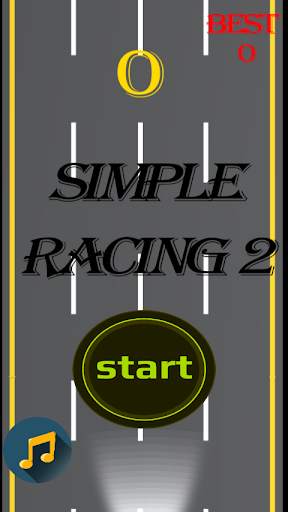 Simple Racing car screenshot 1