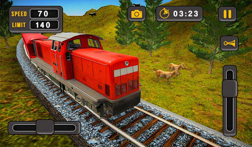 City Train Driver 3D Sim Bullet Train Driving 2019 screenshot 8