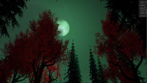 Mystic Night Sky Live Wallpaper screenshot 1