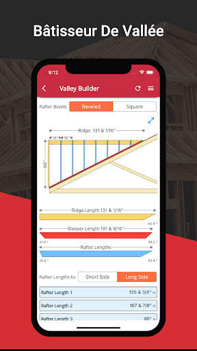 RedX Roof Calculatrice de Toit screenshot 3