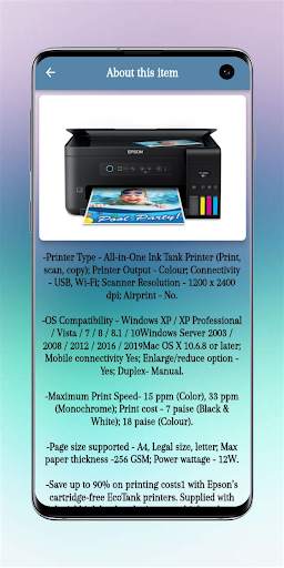 Epson iprint I3250 Wifi guide screenshot 3