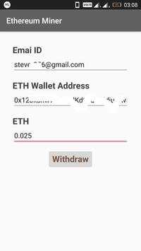 Ethereum Miner screenshot 3